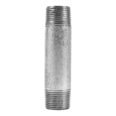 NIPLE ACERO GALVANIZADO 3/4" X 4" MACHO