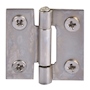 BISAGRA CABEZA PLANA 1 X 1 PULGADA PLATA 2 PIEZAS