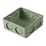 CAJA CONDUIT CUADRADA 1/2 PULGADA VERDE