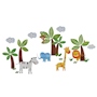 CALCOMANÍAS DE ANIMALES DE LA SELVA 175 CM