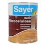 BARNIZ DE NITROCELULOSA TRANSPARENTE PARA MADERA PROTECCION INTERIOR 4 L