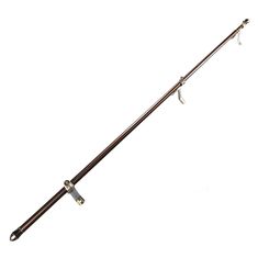 CORTINERO DECORATIVO AJUSTABLE DE 122 A 218 CM CAFÉ