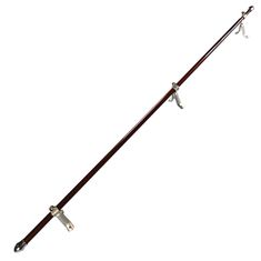 CORTINERO AJUSTABLE TIPO CAFE DE 218 A 381 CM NOGAL