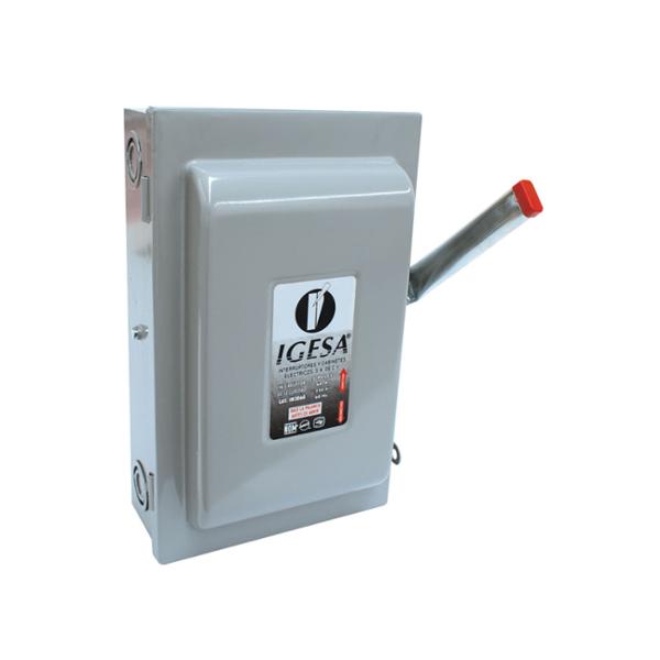 INTERRUPTOR DE SEGURIDAD DE 3P 60A 240V NEMA 1ACERO