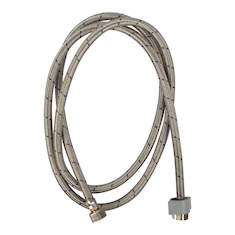 MANGUERA FLEXIBLE PARA AGUA DE ACERO 2M 1/2"