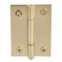 BISAGRA CABEZA PLANA 2 X 1.6 PULGADAS DORADO 2 PIEZAS