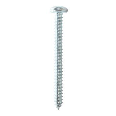 CAJA DE 100 TORNILLOS PARA METAL DE 2 PULGADAS PLATA