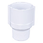 ADAPTADOR PVC DE 3/4" A 3/4" MACHO