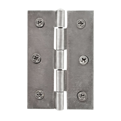 BISAGRA 6.5 X 4.2 X .6 CM PLATA 2 PIEZAS