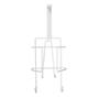 SOPORTE PARA PLANCHA Y TABLA METAL 46.7 X 30.5 CM BLANCO