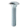 100 TORNILLOS COCHE 5/16 X 1 1/2 PULGADA PLATA