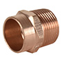 CONECTOR COBRE 3/4" MACHO
