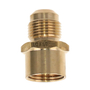 NIPLE CAMPANA DE METAL 1/2" X 1/2" MACHO Y HEMBRA