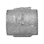 COPLE ACERO GALVANIZADO 3/4" HEMBRA