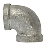 CODO ACERO GALVANIZADO 1/2" HEMBRA