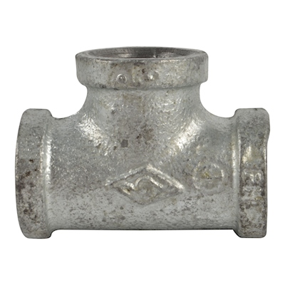 TEE ACERO GALVANIZADO 1/2" HEMBRA