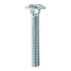 100 TORNILLOS COCHE 5/16 X 2 PULGADAS PLATA