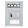 CENTRO DE CARGA QO DE 6 ESPACIOS 100 A MONOFÁSICA NEMA 1 DE EMPOTRAR ZAPATAS QO612L100F
