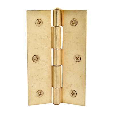 BISAGRA PLANA DE 3 x 2 PULGADAS DORADO