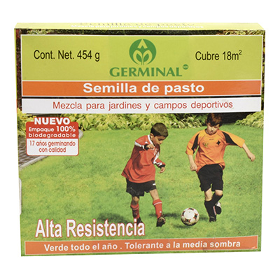 SEMILLAS DE PASTO 454 GR VERDE GERMINAL