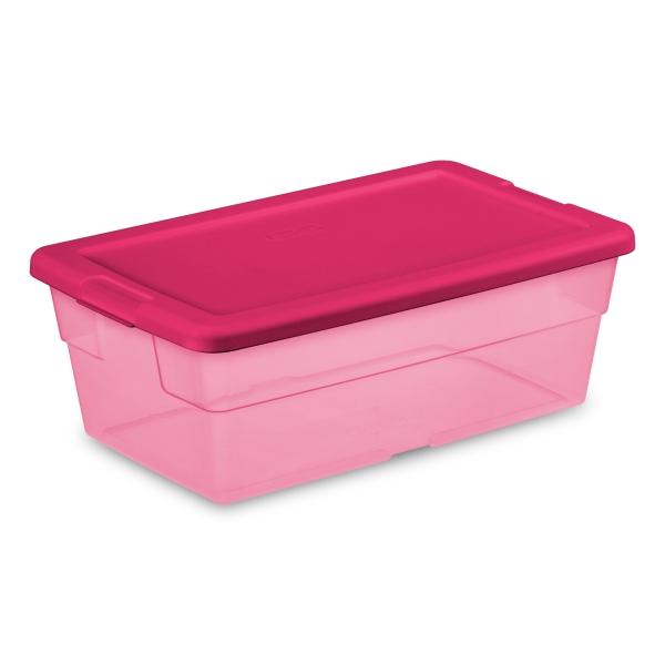 CAJA DE PLÁSTICO 5.7 L ROSA