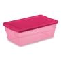 CAJA DE PLÁSTICO 5.7 L ROSA