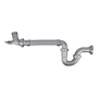 TRAMPA FLEXIBLE PARA LAVABO Y FREGADERO POLIPROPILENO 1 TARJA GRIS