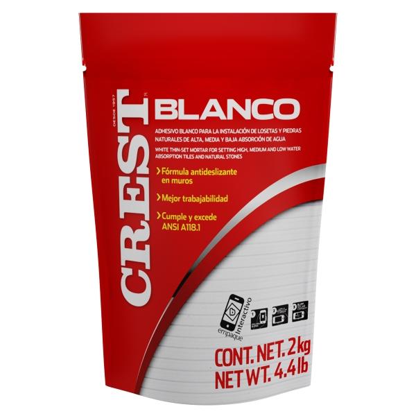 ADHESIVO PARA PISO CERÁMICO Y AZULEJO INTERIOR Y EXTERIOR 2 KG REFORZADO
