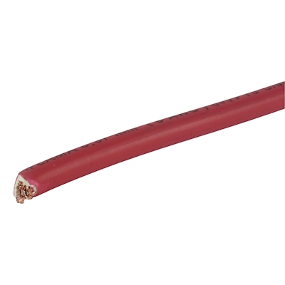 CABLE ELÉCTRICO THW-LS CALIBRE 8 AWG ROJO POR METRO DESLIZABLE