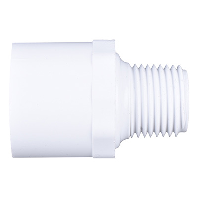 ADAPTADOR PVC DE 3/4" A 1/2" MACHO