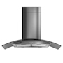 CAMPANA DE COCINA DE PARED 90 CM PLATA CON EXTRACCIÓN Y PURIFICACIÓN