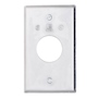 TAPA RECTANGULAR PARA CONTACTO REDONDO DE 1 3/8 PULGADAS