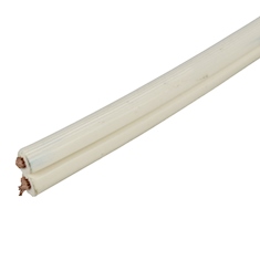 CABLE ELÉCTRICO SPT-2 CALIBRE 14 AWG BLANCO POR METRO DESLIZABLE