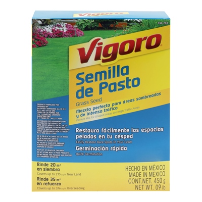 SEMILLA DE PASTO PARA SOMBRA 450 GR VIGORO