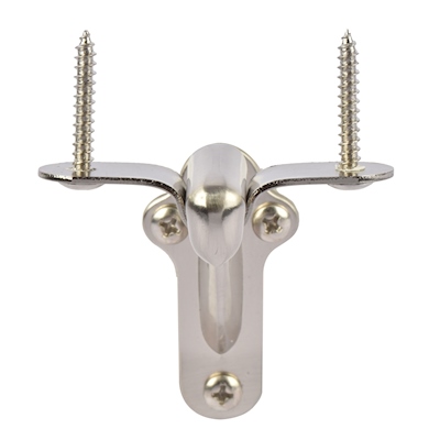 SOPORTE PARA PASAMANOS 7 X 5 X 7.2 CM PLATA