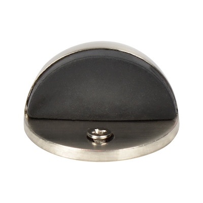 TOPE DE PISO PARA PUERTA 2.5 X 4.5 CM PLATA