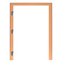 MARCO PARA PUERTA ROSI 100 X 220 X 6 CM CON ACABADO CON BISAGRA Y 3 BISAGRAS