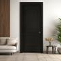 PUERTA INTERIOR TAMBOR 90 X 213 CM CHOCOLATE