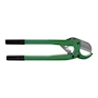 TIJERA CORTA TUBO 6.3 CM VERDE ROTOPLAS