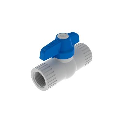 VÁLVULA ESFÉRICA 1/2" DE PVC HIDRÁULICO