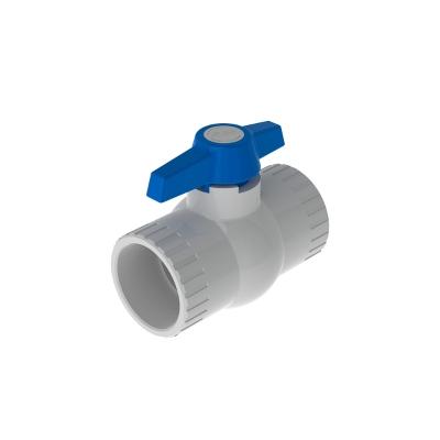 VÁLVULA ESFÉRICA 1 1/2" DE PVC HIDRÁULICO
