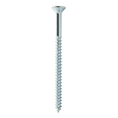 CAJA DE 100 TORNILLOS PARA MADERA DE 3 PULGADAS PLATA