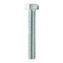 50 TORNILLOS CABEZA HEXAGONAL 1/2 X 3 PULGADAS PLATA