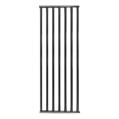 REPISA SUMO TUBE 80 X 30 X 2.5 CM 1 PIEZA METAL PLATA