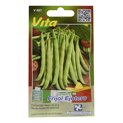 SEMILLAS DE FRIJOL EJOTERO 20 GR VITA