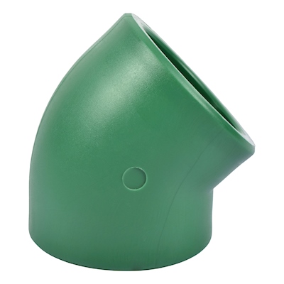 CODO 45 GRADOS TUBOPLUS PP-R 2 1/2"