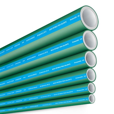 TUBERÍA HIDRÁULICA PP-R 2" 4M PARA INSTALACIÓN DE AGUA USO RESIDENCIAL