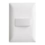 APAGADOR ESCALERA CON PLACA DE PARED BLANCO