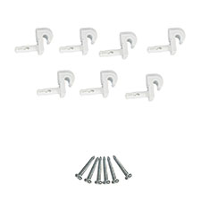 FIJADORES DE PARED DE PLÁSTICO DE 3.9 CM