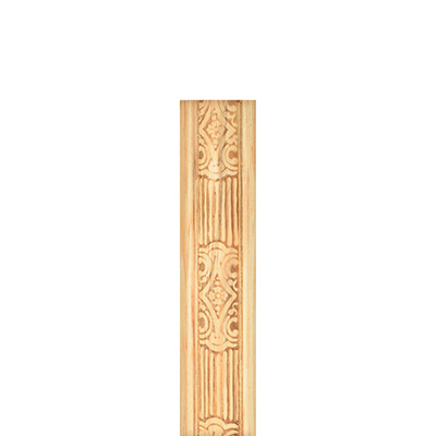 MOLDURA BEIGE IMPERIAL DE MADERA 244.4 X 3.5 CM